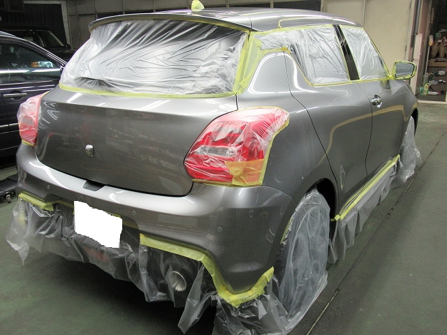 SUZUKI スズキ スイフトスポーツ MT（4BA-ZC33S）磨き＆ガラス