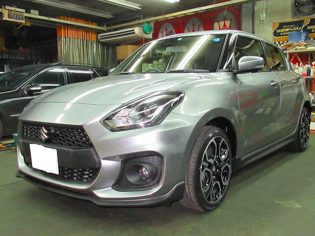 まよグレージュS SUZUKI スズキ スイフトスポーツ MT（4BA-ZC33S）磨き＆ガラス