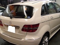 Ｍｅｒｃｅｄｅｓ－Ｂｅｎｚ　メルセデスベンツ　Ｂ180　磨き前