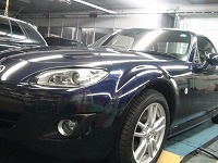ＭＡＺＤＡ　マツダ　ユーノスロードスター　磨き前