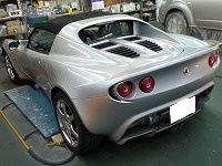 ＬＯＴＵＳ　ロータス　エリーゼ　Ｓ　磨き前