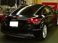 AUDI　アウディ　ＴＴＳ　クーペ　コーティング終了