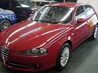 Alfa　Ｒｏｍｅｏ　アルファロメオ　147　2.0ＴＳ　磨き前