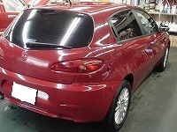 Alfa　Ｒｏｍｅｏ　アルファロメオ　147　2.0ＴＳ　磨き前