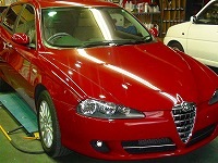 Alfa　Ｒｏｍｅｏ　アルファロメオ　147　2.0ＴＳ　コーティング終了