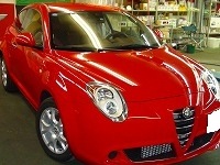 Alfa　Romeo　アルファロメオ　ミト　1.6JTDM　補修コーティング終了