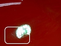 Alfa　Romeo　アルファロメオ　ミト　1.6JTDM　磨き後の残った傷