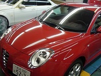 Alfa Romeo　アルファロメオ　ＭＩＴＯ　1.6　ＪＴＤ　磨き前