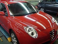 Alfa Romeo　アルファロメオ　ＭＩＴＯ　1.6　ＪＴＤ　磨き前