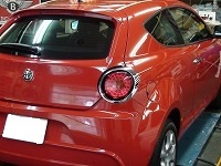 Alfa Romeo　アルファロメオ　ＭＩＴＯ　1.6　ＪＴＤ　磨き前