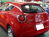 Alfa Romeo　アルファロメオ　ＭＩＴＯ　1.6　ＪＴＤ　コーティング終了