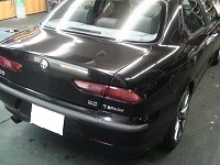 Alfa Romeo　アルファロメオ　156　2.0　ＴＳ　磨き前