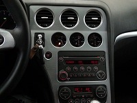 Alfa　Romeo　アルファロメオ　159　2.2　JTS　センターコンソール付近