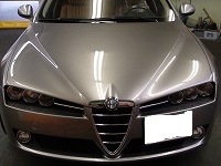 Alfa　Romeo　アルファロメオ　159　2.2　JTS　コ－ティング終了