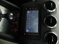 Audi　アウディ　ＴＴ　2.0Ｔ　ＦＳ I　quattro　センターコンソール付近