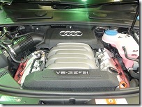 Audi　アウディ　A6　オールロード　クワトロ3.2FSI　エンジン