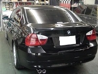 BMW　325 磨き前