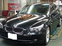 BMW　ビーエムダブリュー　525i　磨き前