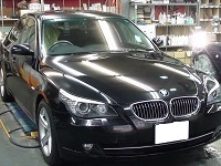 BMW　ビーエムダブリュー　525i　磨き前