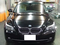 BMW　ビーエムダブリュー　525i　磨き前