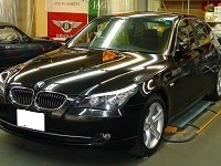 BMW　ビーエムダブリュー　525i　コーティング終了