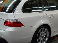 BMW　ビーエムダブリュー　530Ｘｉ　ツーリングワゴン　Ｍスポーツ　コーティング補修終了