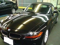 BMW　ビーエムダブリュー　Z4　2.5ｉ　コーティング終了