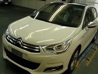 CITROËＮ　シトロエン　Ｃ4　エクスクルーシブ　磨き前