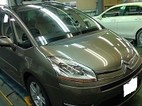 CITROËN　シトロエン　C4PICASSO　エクスクルーシブ　磨き前