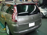 CITROËN　シトロエン　C4PICASSO　エクスクルーシブ　磨き前