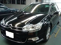 CITROЁN　シトロエン　C5　エクスクルーシブ　2.0HID　磨き前