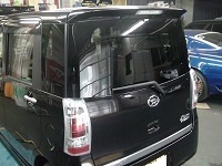 DAIHATU ダイハツ　タント　エグゼ　カスタム　磨き前