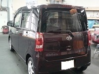 DAIHATU　ダイハツ　タント　エグゼ　磨き前