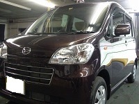 DAIHATU　ダイハツ　タント　エグゼ　磨き前