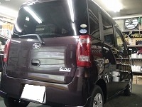 DAIHATU　ダイハツ　タント　エグゼ　磨き前