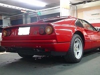 Ferrari　フェラーリ　328ＧＴＳ　コーティング終了