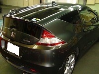 HONDA　ホンダ　CRZ　コーティング終了