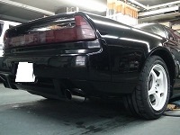 HONDA　ホンダ　NSX　NA-1改　磨き前