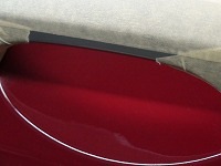 HONDA　ホンダ　アコード　ユーロＲ　ドアハンドル付近磨き後