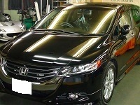 HONDA　ホンダ　オデッセィ　アブソルート　磨き前