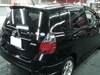 HONDA　ホンダ　フィット　磨き前