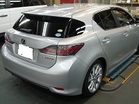 LEXUS　　レクサス　CT200　h　磨き前