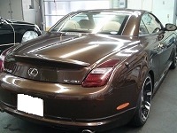 LEXUS　レクサス　SC430　磨き前