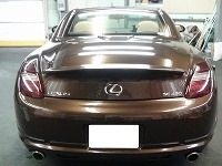 LEXUS　レクサス　SC430　磨き前