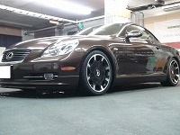 LEXUS　レクサス　SC430　磨き前