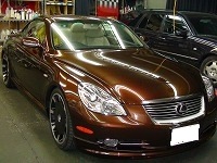 LEXUS　レクサス　SC430　コーティング終了