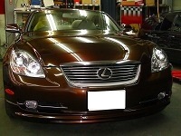 LEXUS　レクサス　SC430　コーティング終了