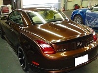 LEXUS　レクサス　SC430　コーティング終了