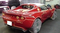 LOTUS　ロータス　エリーゼ　SC　マスキング中