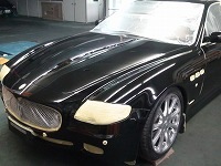 MASERATI　マセラティ　クアトロポルテ　エクゼクティブＧＴ　磨き前